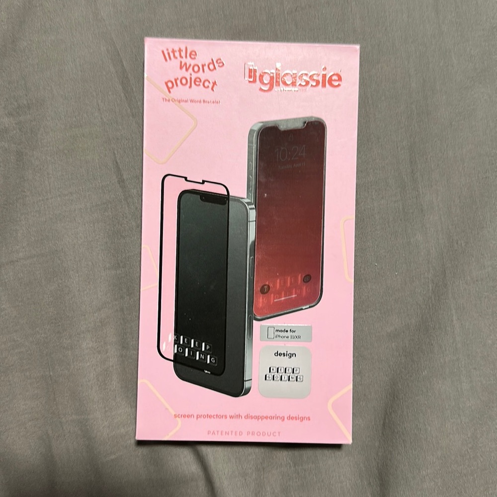 Glassie glass screen protector for iPhone 11/XR